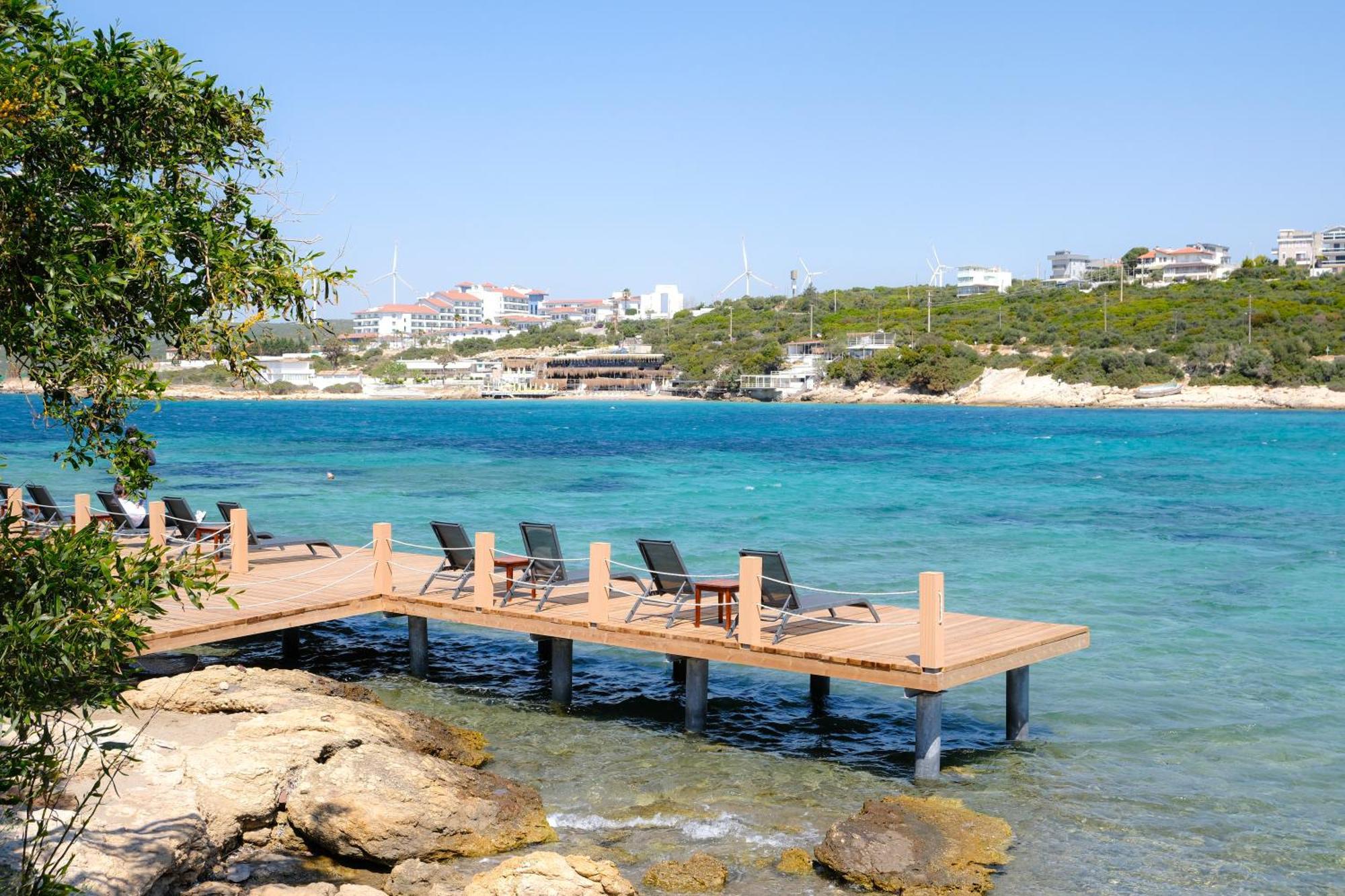 Maya Bistro Hotel & Beach Siğacık Екстериор снимка