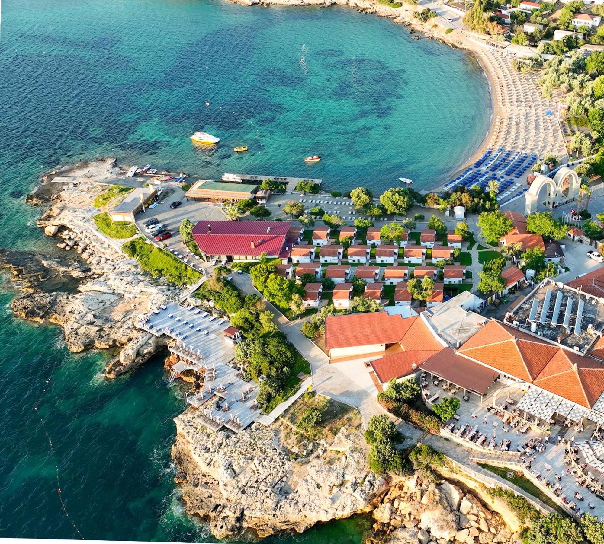 Maya Bistro Hotel & Beach Siğacık Екстериор снимка